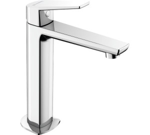 Monomando de lavabo medio alto Cromado Kloe